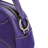 Prada Spring 2000 Purple Leather Shoulder Bag