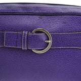 Prada Spring 2000 Purple Leather Shoulder Bag