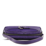 Prada Spring 2000 Purple Leather Shoulder Bag