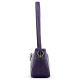 Prada Spring 2000 Purple Leather Shoulder Bag