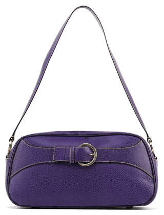 Prada Spring 2000 Purple Leather Shoulder Bag