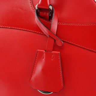 Prada Spring 2000 Red Calfskin Bowling Bag