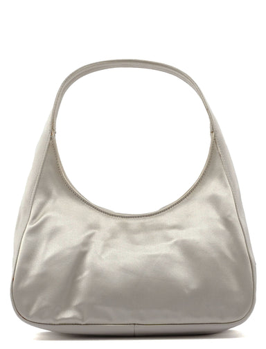 Prada White Satin 1998 Asim Bag