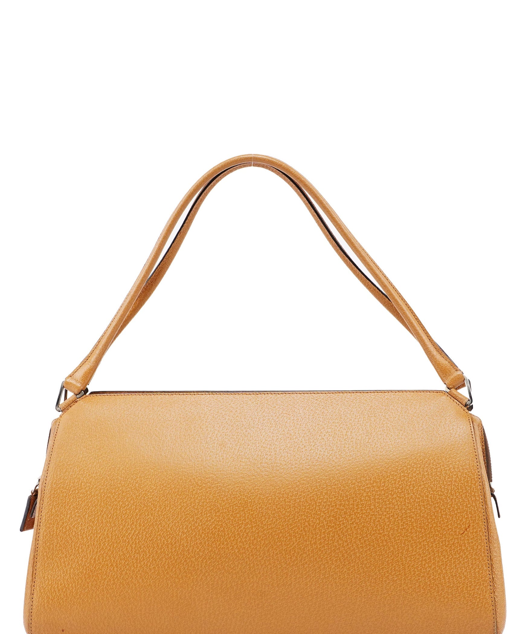 Prada Yellow Chic Dual Handle Shoulder Bag