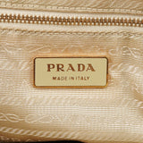 Prada Yellow Vitello Chic Shoulder Bag