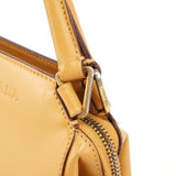 Prada Yellow Vitello Chic Shoulder Bag