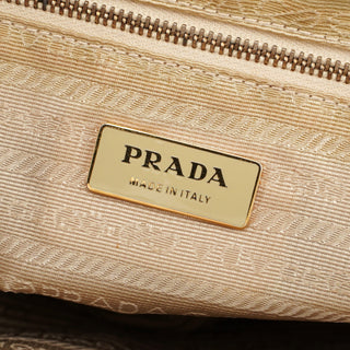 Prada Yellow Vitello Chic Shoulder Bag