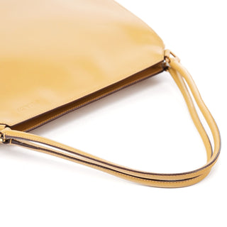 Prada Yellow Vitello Chic Shoulder Bag