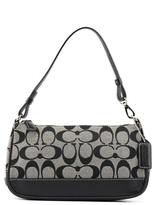 Rediscover Vintage 6094 Grey Signature C Demi Shoulder Bag