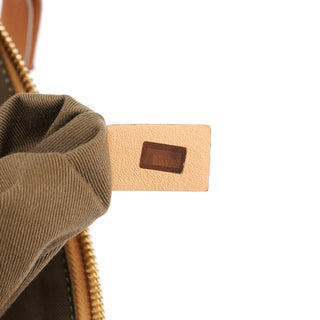 Rediscover Vintage Beige Leather Marcie 2-Way Bag