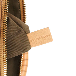 Rediscover Vintage Beige Leather Marcie 2-Way Bag