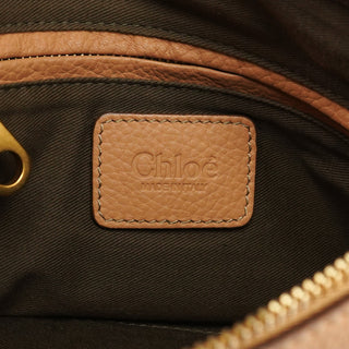 Rediscover Vintage Beige Leather Marcie 2-Way Bag