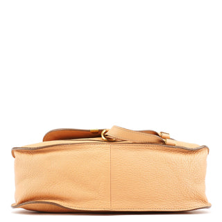 Rediscover Vintage Beige Leather Marcie 2-Way Bag