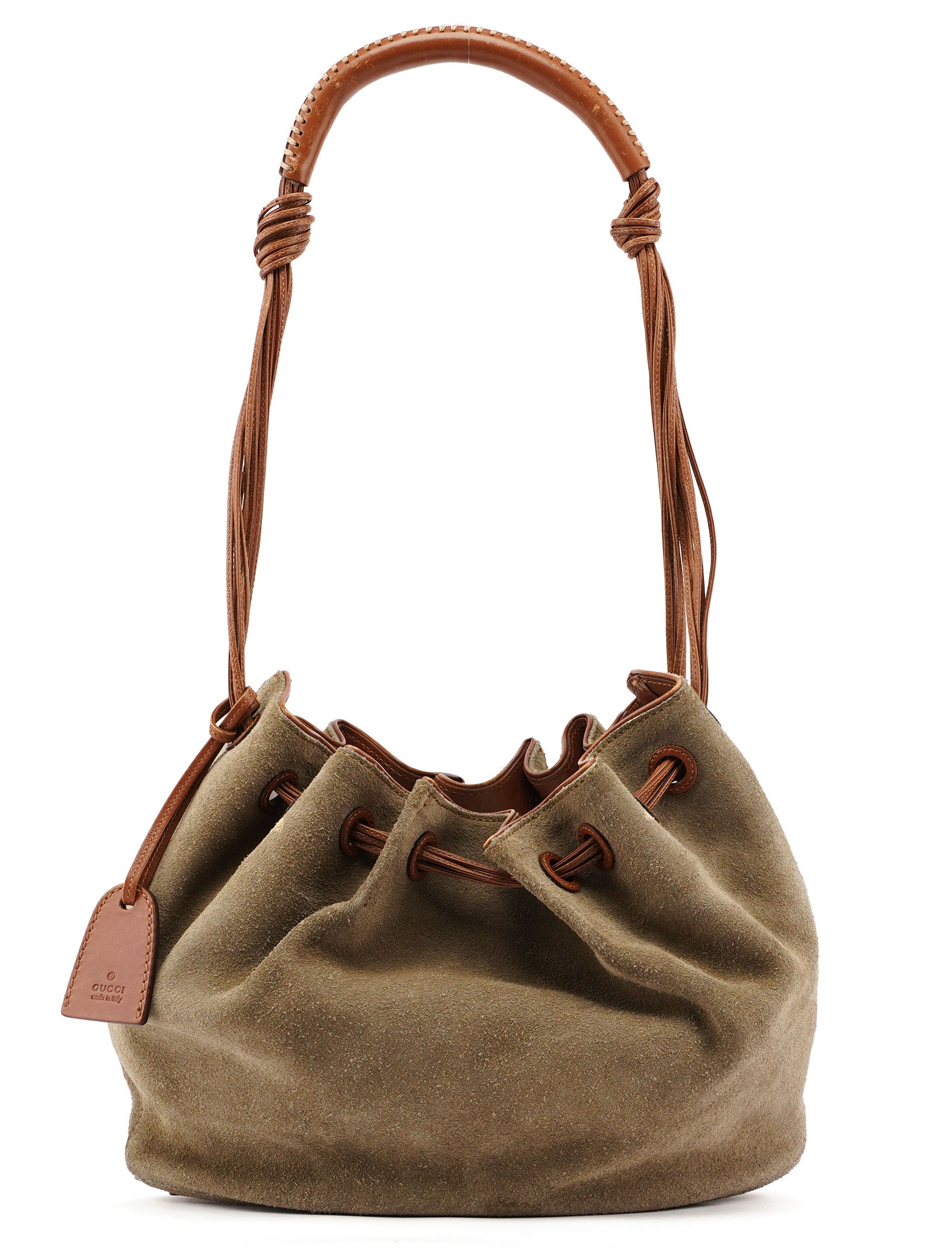 Rediscover Vintage Brown Suede Sling Shoulder Bag