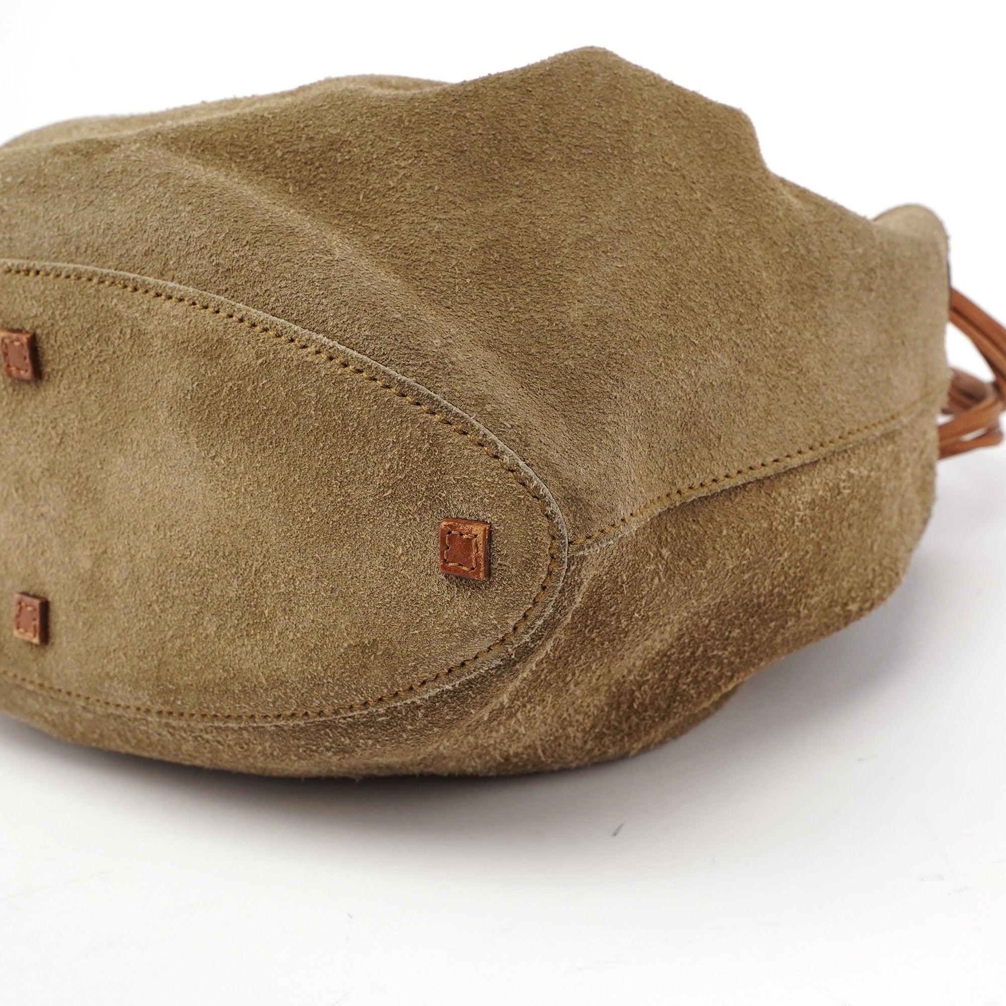 Rediscover Vintage Brown Suede Sling Shoulder Bag