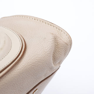 Rediscover Vintage Ivory Calfskin Paraty Tote Bag