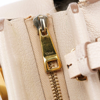 Rediscover Vintage Ivory Calfskin Paraty Tote Bag