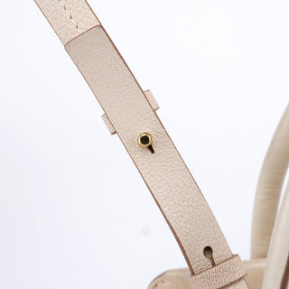 Rediscover Vintage Ivory Calfskin Paraty Tote Bag