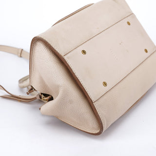 Rediscover Vintage Ivory Calfskin Paraty Tote Bag