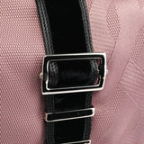 Yves Saint Laurent 120456 Schultertasche mit Schnalle aus Nylon in Rosa und Samt