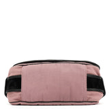 Yves Saint Laurent 120456 Schultertasche mit Schnalle aus Nylon in Rosa und Samt