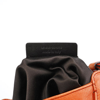 Yves Saint Laurent 121615 Orange Leather Mombasa Shoulder Bag