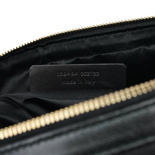 Yves Saint Laurent 156464 Black Calfskin Leather Muse Tote Bag