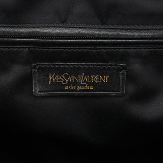 Yves Saint Laurent 156464 Dark Green Patent Leather Muse Tote Bag