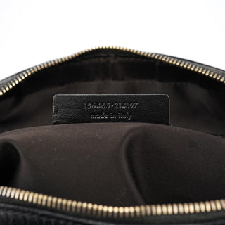 Yves Saint Laurent 156465 Black Leather Muse Tote Bag