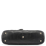 Yves Saint Laurent 156465 Black Leather Muse Tote Bag