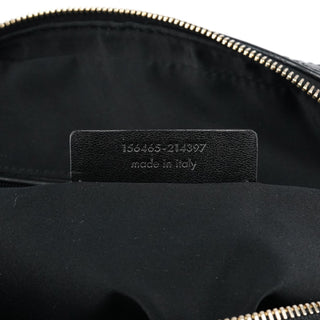 Yves Saint Laurent 156465 Black Leather Muse Tote Bag
