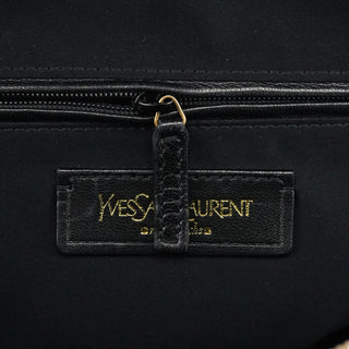 Yves Saint Laurent 156465 Black Leather Muse Tote Bag