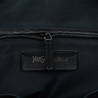 Yves Saint Laurent 156465 Black Patent Leather Muse Bag