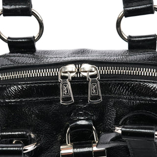 Yves Saint Laurent 156465 Black Patent Leather Muse Bag