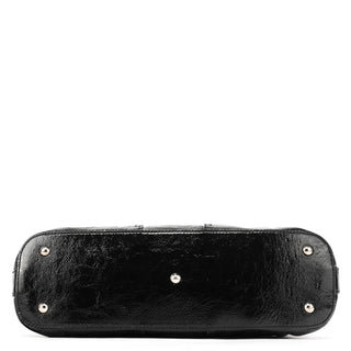 Yves Saint Laurent 156465 Black Patent Leather Muse Bag