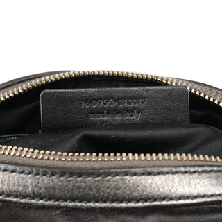 Yves Saint Laurent 160950 Metallic Leather Muse Tote Bag