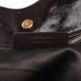 Yves Saint Laurent 177739 Brown Patent Leather Metropolis Bag