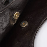 Yves Saint Laurent 177739 Brown Patent Leather Metropolis Bag