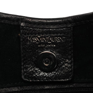 Yves Saint Laurent 2002 Black Leather Mini Mombasa Bag
