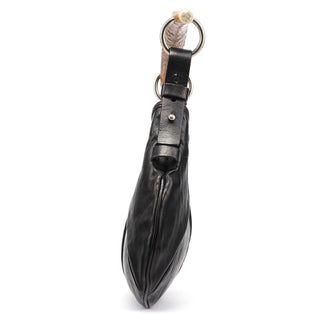 Yves Saint Laurent 2002 Black Leather Mini Mombasa Bag