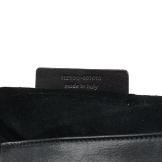 Yves Saint Laurent 2003 Black Calfskin Nadja Shoulder Bag