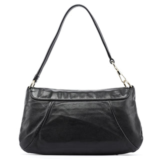 Yves Saint Laurent 2003 Black Calfskin Nadja Shoulder Bag