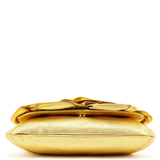Yves Saint Laurent 2003 Gold Leather Chain Nadja Shoulder Bag