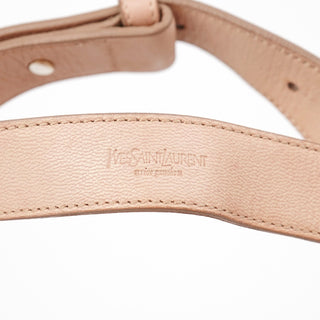 Yves Saint Laurent 2003 Soft Pink Calfskin Nadja Shoulder Bag