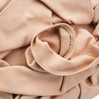 Yves Saint Laurent 2003 Soft Pink Calfskin Nadja Shoulder Bag