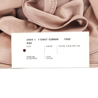 Yves Saint Laurent 2003 Soft Pink Calfskin Nadja Shoulder Bag