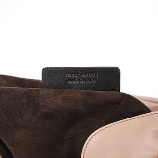 Yves Saint Laurent 2003 Soft Pink Calfskin Nadja Shoulder Bag