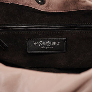 Yves Saint Laurent 2003 Soft Pink Calfskin Nadja Shoulder Bag