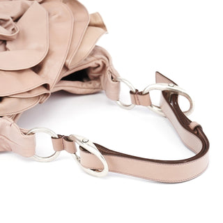 Yves Saint Laurent 2003 Soft Pink Calfskin Nadja Shoulder Bag