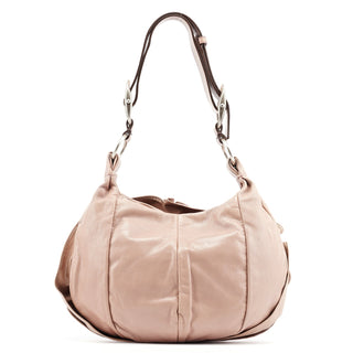 Yves Saint Laurent 2003 Soft Pink Calfskin Nadja Shoulder Bag